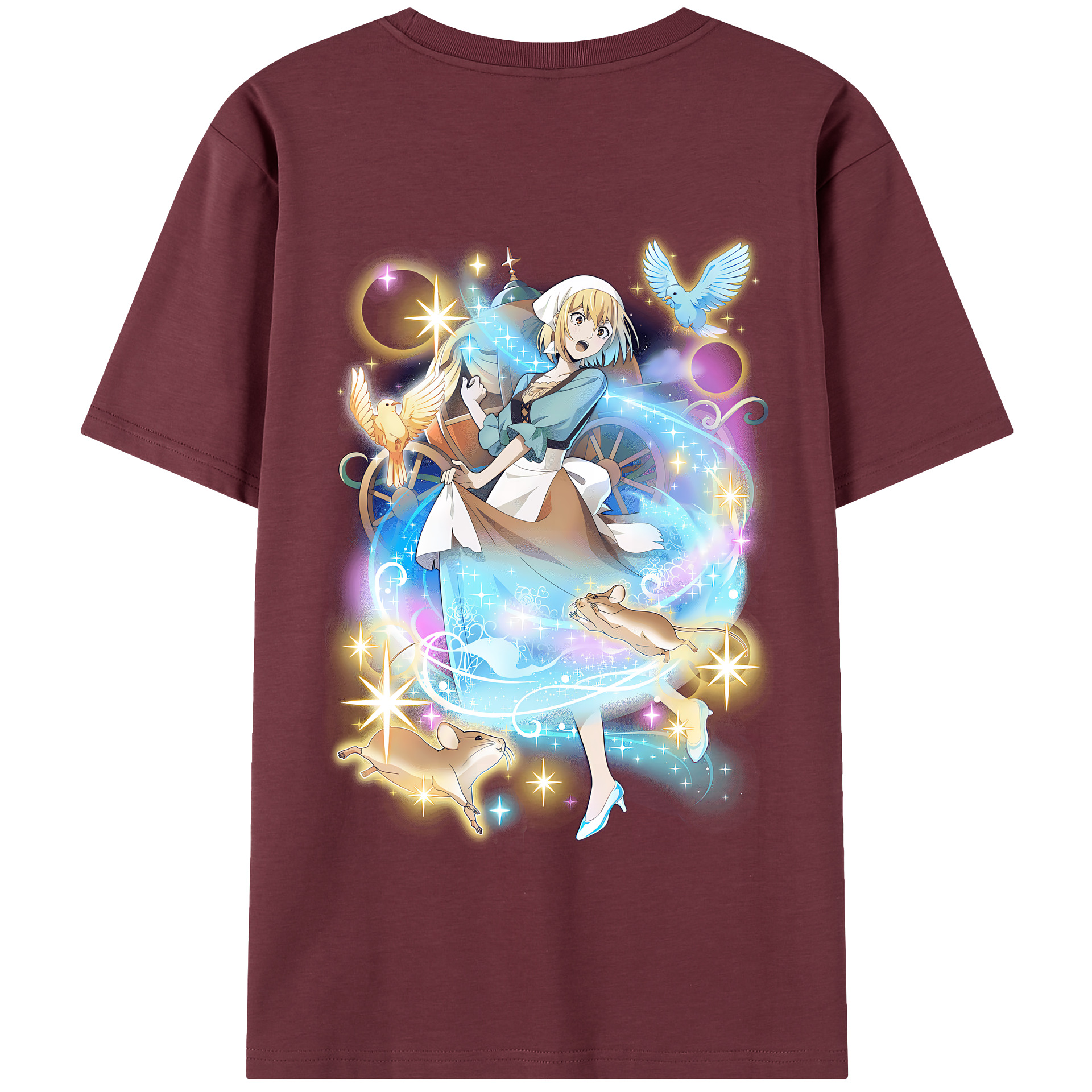（画像用） 文豪ストレイドッグス Bungo Stray Dogs 綿100％半袖Tシャツ（背面プリント）
